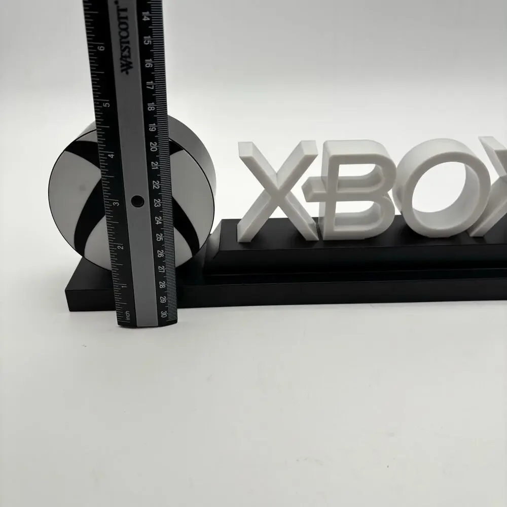 Official 2020 Microsoft Xbox Logo Light Up Display Sign Game Room Man Cave Works